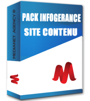 Infogérance site contenu 1 an