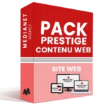 Pack Prestige Contenu Web
